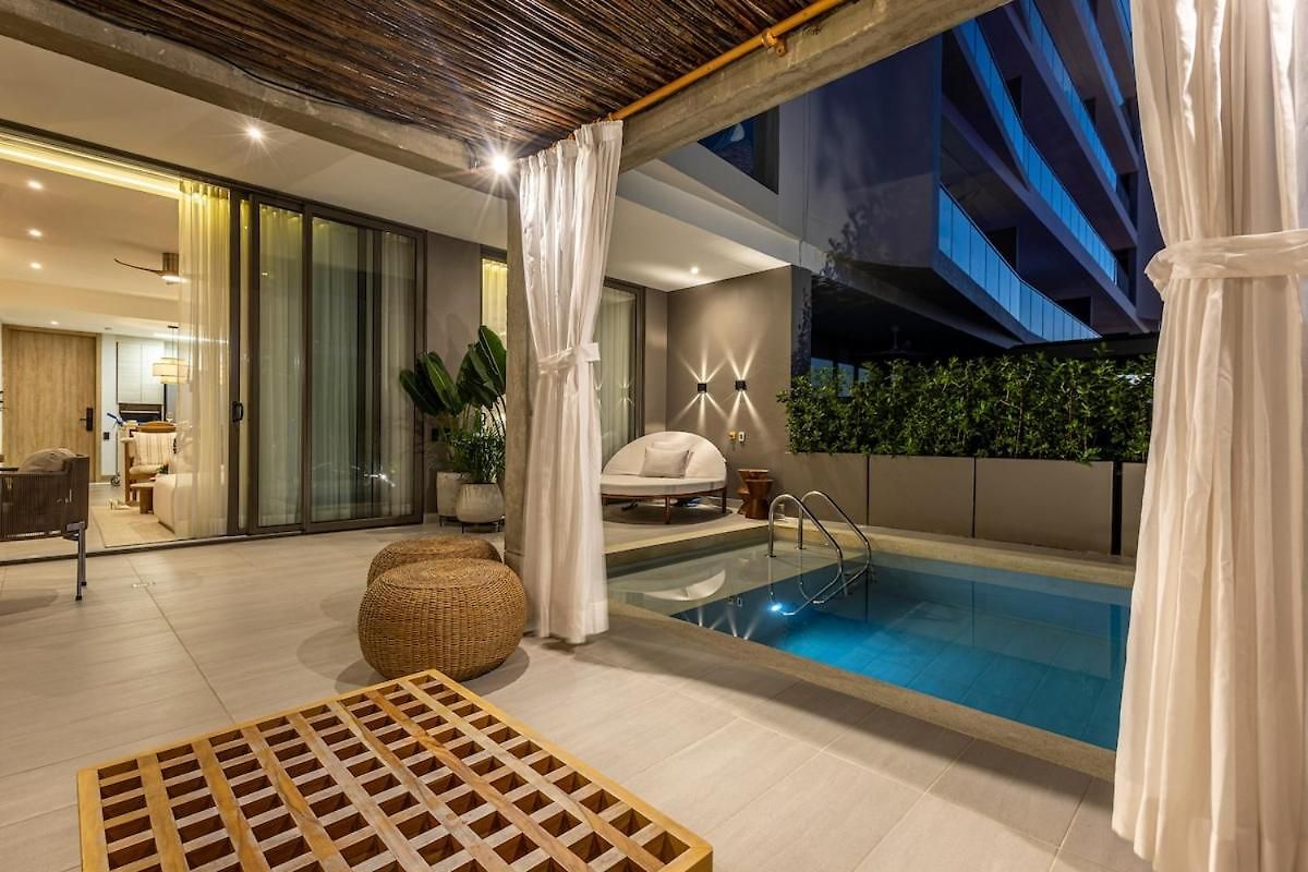 Luxury Oasis Private Pool Wine Bbq And Sea Apartamento